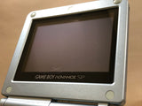 GameBoy Advance SP Pearl Blue Console Nintendo Japan - With Defects LH1218