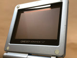 GameBoy Advance SP Pearl Blue Console Nintendo Japan - Tested Working LH1219