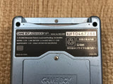 GameBoy Advance SP Pearl Blue Console Nintendo Japan - Tested Working LH1219