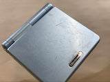 GameBoy Advance SP Pearl Blue Console Nintendo Japan - Tested Working LH1220