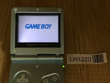GameBoy Advance SP Pearl Blue Console Nintendo Japan - Tested Working LH1220