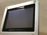 GameBoy Advance SP Platinum Silver Console Japan - Tested Working LH1221