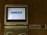 GameBoy Advance SP Platinum Silver Console Japan - Tested Working LH1221