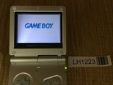 GameBoy Advance SP Platinum Silver Console Japan - Tested Working LH1223