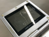 GameBoy Advance SP Platinum Silver Console Nintendo Japan - With Defects LH1228