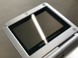 GameBoy Advance SP Platinum Silver Console Boxed Japan - Tested Working LH1242