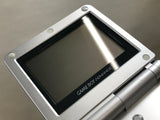 GameBoy Advance SP Platinum Silver Console Boxed Japan - Tested Working LH1242