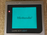 GameBoy Light Silver Console Nintendo Japan - With Defects LH1243