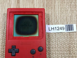 GameBoy Pocket Red Console Nintendo Japan - With Defects LH1249