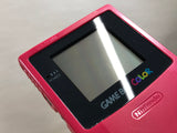 GameBoy Color Red Console Nintendo Japan - Tested Working LH1266