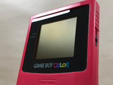 GameBoy Color Red Console Nintendo Japan - Tested Working LH1266
