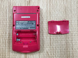 GameBoy Color Red Console Nintendo Japan - Tested Working LH1266
