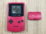 GameBoy Color Red Console Nintendo Japan - With Defects LH1268