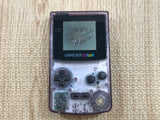GameBoy Color Clear Purple Console Nintendo Japan - With Defects LH1273