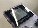 GameBoy Color Clear Purple Console Nintendo Japan - Tested Working LH1274