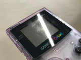 GameBoy Color Clear Purple Console Nintendo Japan - Tested Working LH1274