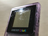 GameBoy Color Clear Purple Console Nintendo Japan - Tested Working LH1274