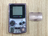 GameBoy Color Clear Purple Console Nintendo Japan - Tested Working LH1274