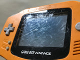 GameBoy Advance Orange Console Nintendo Japan - Not Working LH1306