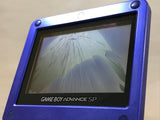 GameBoy Advance SP Azurite Blue Console Nintendo Japan - With Defects LH1315