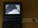 GameBoy Advance SP Azurite Blue Console Nintendo Japan - With Defects LH1315