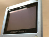 GameBoy Advance SP Pearl Blue Console Nintendo Japan - Tested Working LH1318