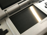 Nintendo DS Platinum Silver Console Nintendo Japan - Tested Working LH1325