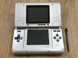 Nintendo DS Platinum Silver Console Nintendo Japan - Tested Working LH1325