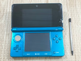Nintendo 3DS Aqua Blue Console Nintendo Japan - Tested Working LH1337
