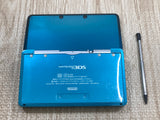 Nintendo 3DS Aqua Blue Console Nintendo Japan - Tested Working LH1337