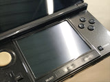Nintendo 3DS Cosmo Black Console Boxed Nintendo Japan - Tested Working LH1348