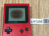 GameBoy Pocket Red Console Nintendo Japan - With Defects LH1356