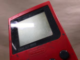 GameBoy Pocket Red Console Nintendo Japan - Tested Working LH1357