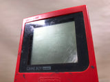 GameBoy Pocket Red Console Nintendo Japan - Tested Working LH1357