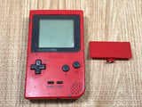GameBoy Pocket Red Console Nintendo Japan - Tested Working LH1357