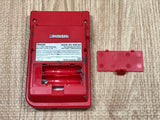GameBoy Pocket Red Console Nintendo Japan - Tested Working LH1357