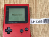 GameBoy Pocket Red Console Nintendo Japan - With Defects LH1358