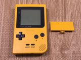 GameBoy Pocket Yellow Console Nintendo Japan - Tested Working LH1371