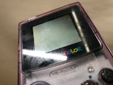 GameBoy Color Clear Purple Console Nintendo Japan - With Defects LH1389
