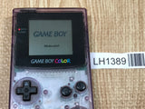 GameBoy Color Clear Purple Console Nintendo Japan - With Defects LH1389