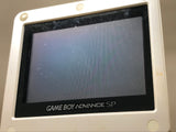 GameBoy Advance SP Pearl White Console Nintendo Japan - With Defects LH1439