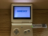 GameBoy Advance SP Pearl White Console Nintendo Japan - With Defects LH1439