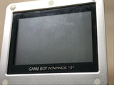 GameBoy Advance SP Platinum Silver Console Japan - Tested Working LH1440