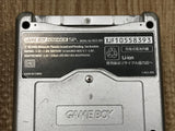 GameBoy Advance SP Platinum Silver Console Japan - Tested Working LH1440