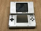 Nintendo DS Platinum Silver Console Nintendo Japan - With Defects LH1446