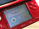 Nintendo 3DS Flare Red Console Nintendo Japan - Tested Working LH1462