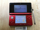 Nintendo 3DS Flare Red Console Nintendo Japan - Tested Working LH1462