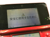 Nintendo 3DS Flare Red Console Nintendo Japan - Tested Working LH1462