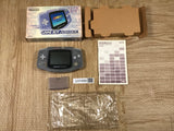 GameBoy Advance Milky Blue Console Boxed Nintendo Japan - Tested Working LH1469