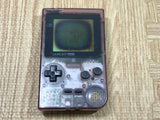 GameBoy Pocket Clear Purple Console Nintendo Japan - With Defects LH1482